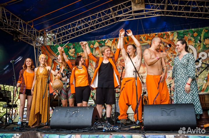 Артисты на праздник. Шоу африканских барабанов