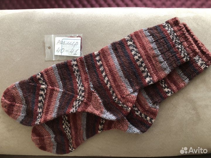 Носки вязаные ручной работы