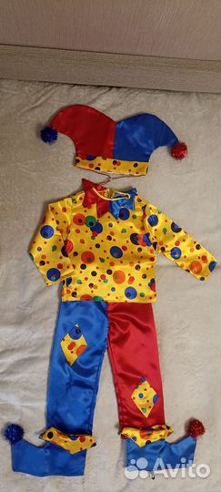 Костюм петрушки 104-110