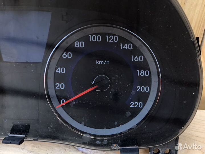 Щиток панель приборов солярис 2011-2017 solaris