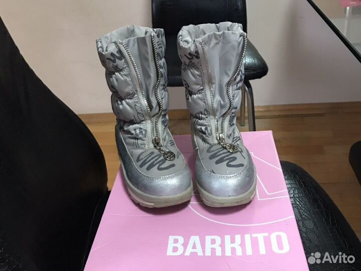 Сапоги зимние для девочки barkito