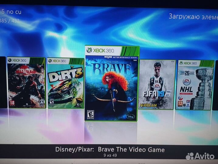 Xbox 360 slim+30игр