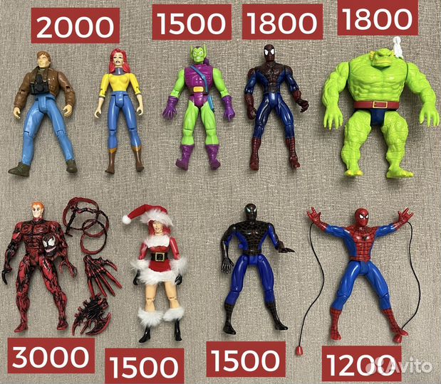 Toybiz Человек паук 1994 toy biz Retro Marvel