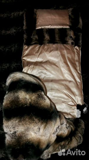 Конверт из меха шиншиллы