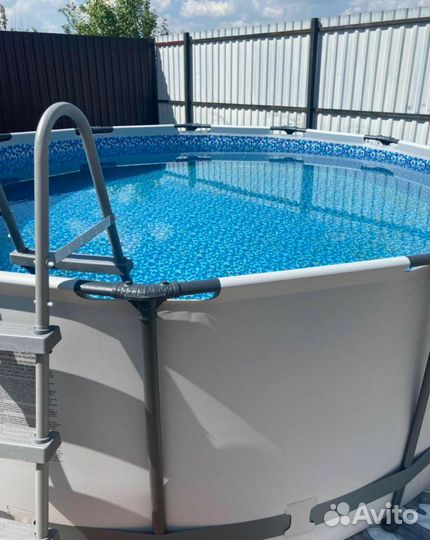 Каркасный бассейн 366x122 с комплектом