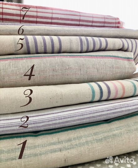 Ткань лен СССР, на простыни, полотенца