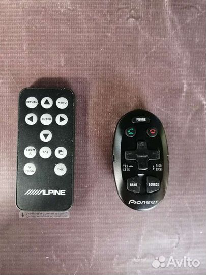 Пульты ду пионер алпайн
