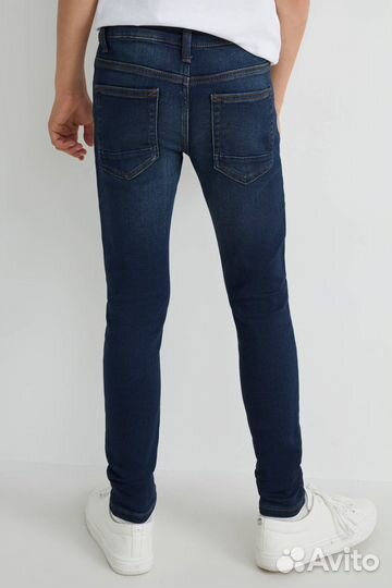 Джинсы скинни для мальчика C&A 140