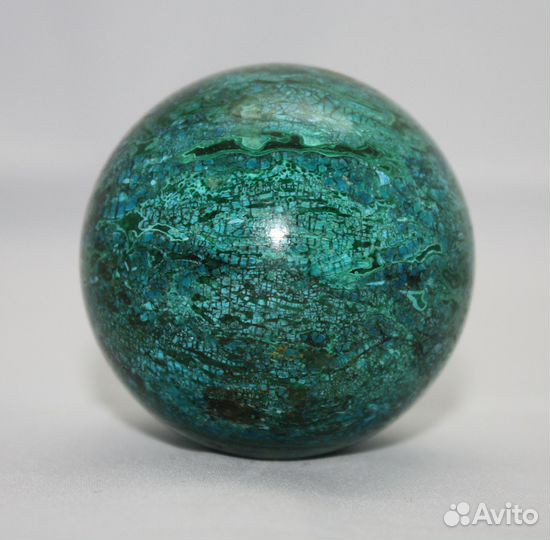 Хризоколла. Шар из натурального камня