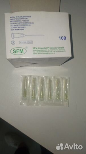 Иглы косметологические