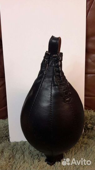 Боксерская груша СССР натуральная кожа