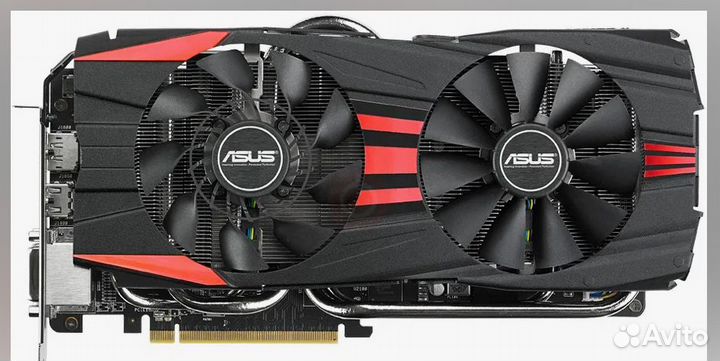 Видеокарта asus R9 280 3GB.DDR5.384
