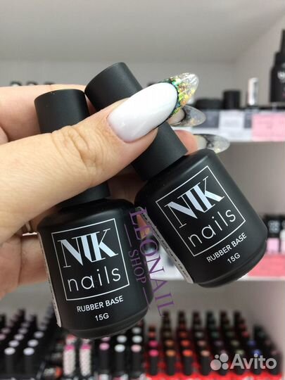 Base Rubber NIK nails 15 ml оригинал
