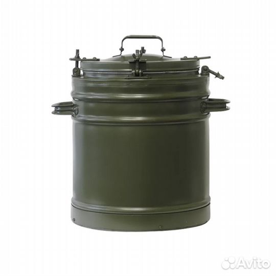 Термос армейский овальный и круглый