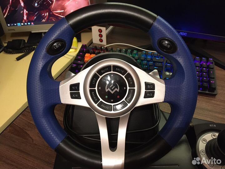 Игровой руль sven gc-w600