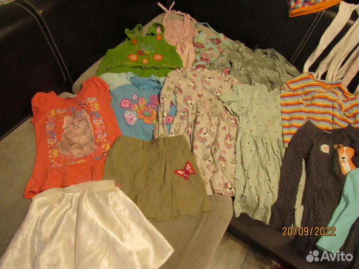 Одежда для девочки пакетом 104-116