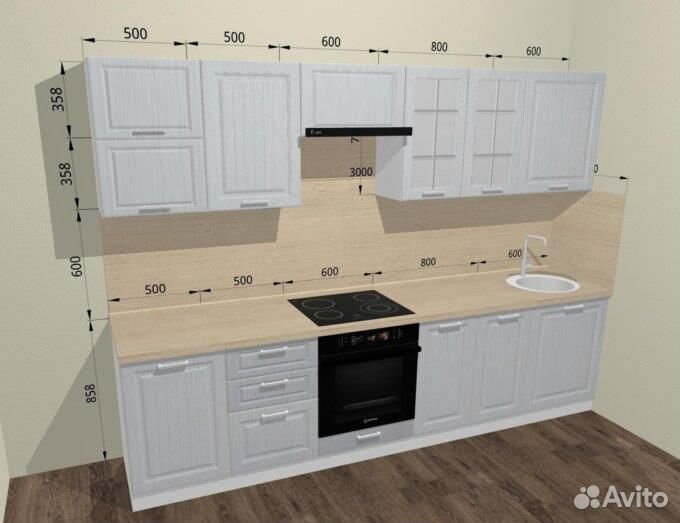 Кухня 3 м новая В наличии