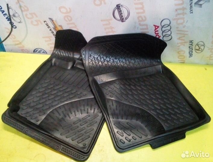 Коврики резиновые салона Lifan Smily с11по15г
