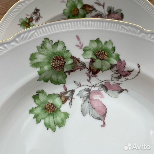 Тарелки 6 шт суповые винтажные Польша