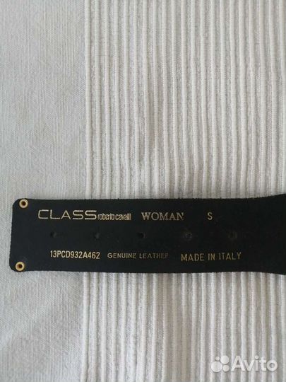 Ремень женский кожа оригинал Roberto Covalli