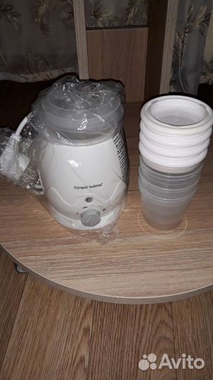 Молокоотсос+подогреватель+контейнера 4 шт.+мисочка