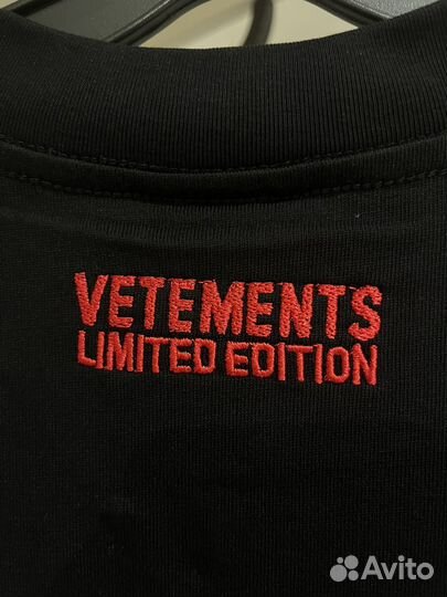 Футболка vetements rammstein (новая коллекция)