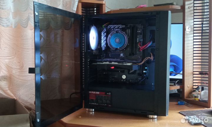 Игровой компьютер Ryzen3/16gb/SSD/RX470 4gb