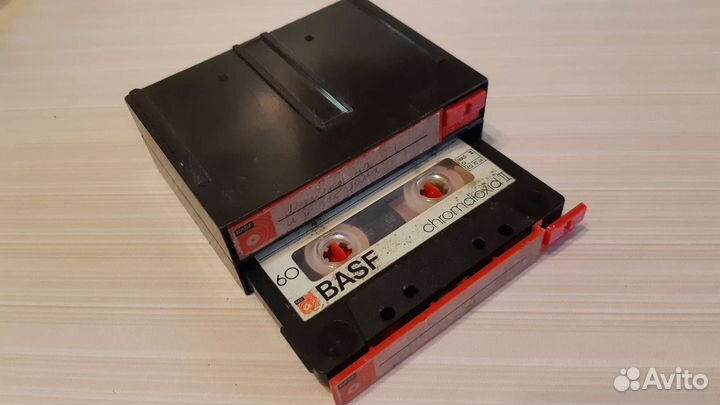 Кейс basf и 2 аудиокассеты