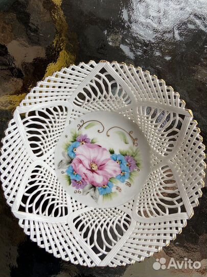 Винтаж кружевной фарфор Румыния