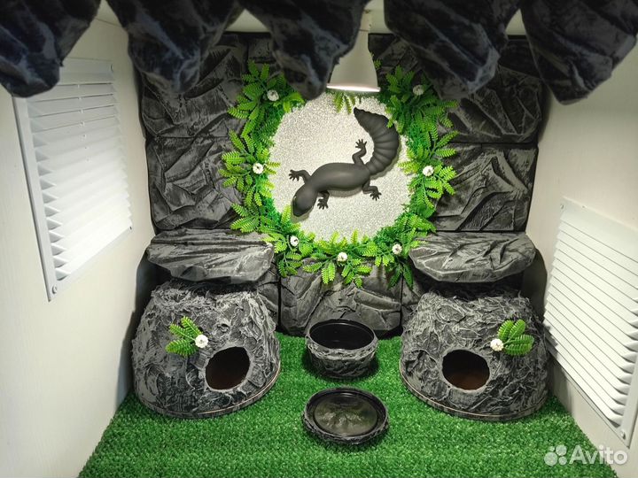 Террариум для эублефара(под ключ)