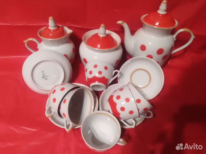 Чайный сервиз фарфор