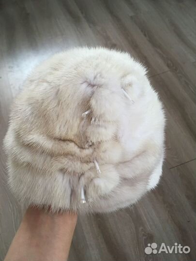 Шапка норковая женская