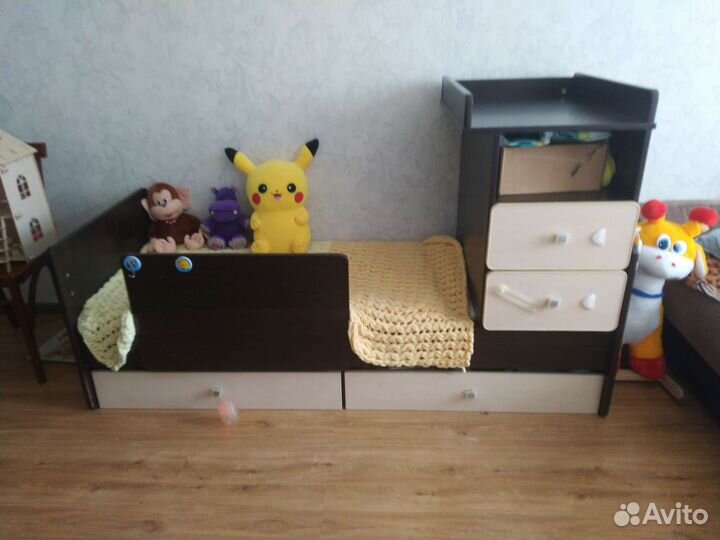 Кровать трансформер детская