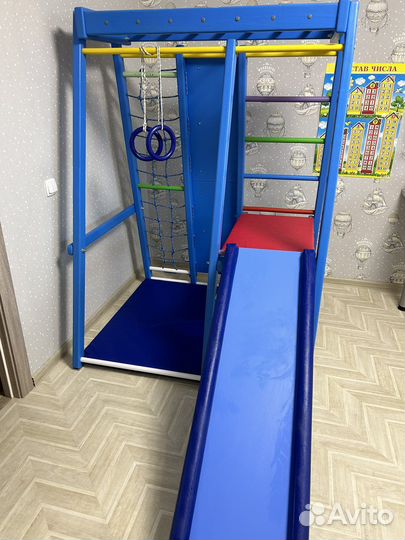 Шведская детская стенка дск Альпинист 170