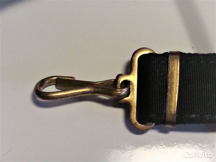 Офицерский ремень вмф СССР с подвесами, новый