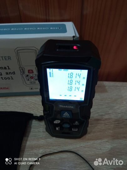 Лазерная рулетка, дальномер, указка Макита новая