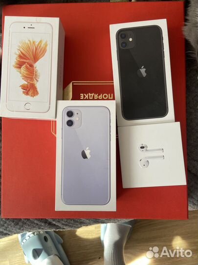 Коробки от apple