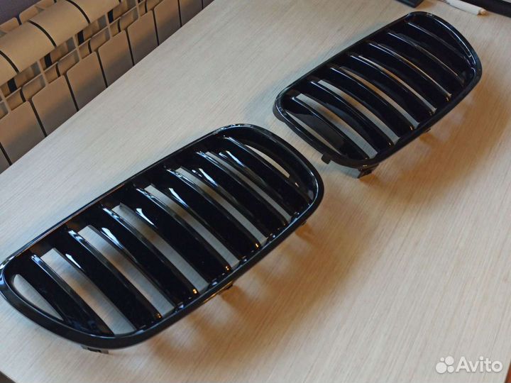 Ноздри BMW Х3 е83 черные глянец рестайлинг