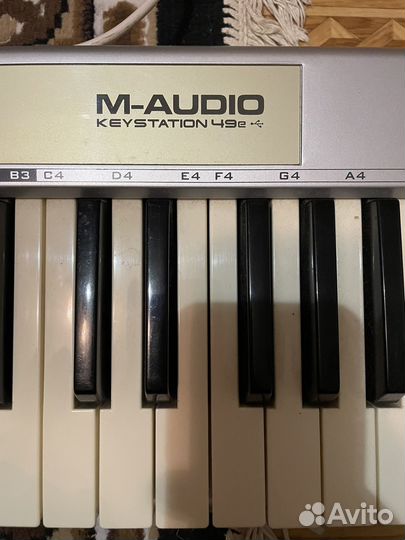 Синтезатор m-audio keystation 49