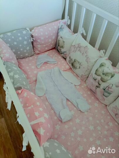 Подушечки для кроватки