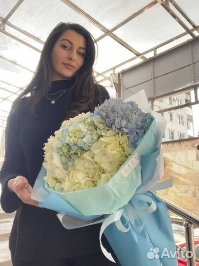 Букет гортензий