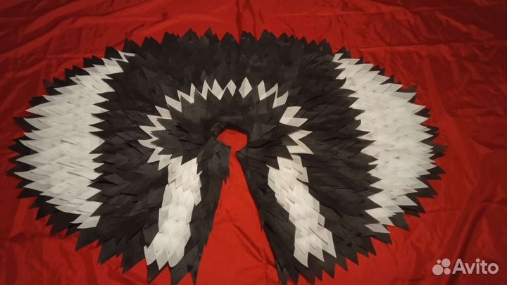 Карнавальный костюм черный ворон/грач/птица