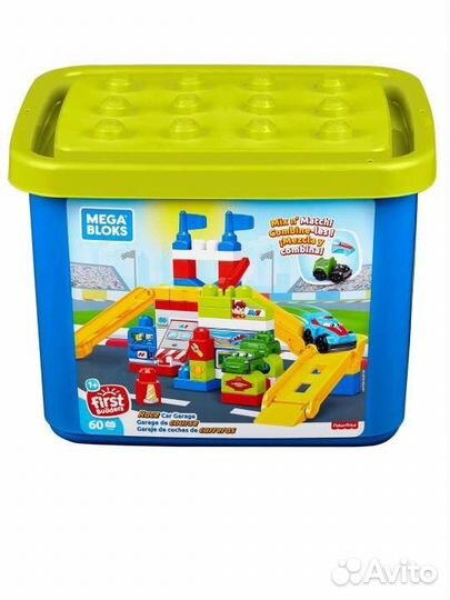 Конструктор mega bloks Большо набор гоночных машин