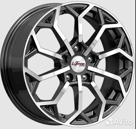 6,5*16 5*112 ET46 d57,1 ifree спейс нидл блек джек