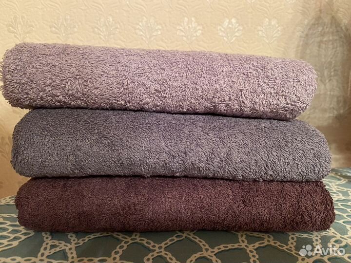 Махровые полотенца новые