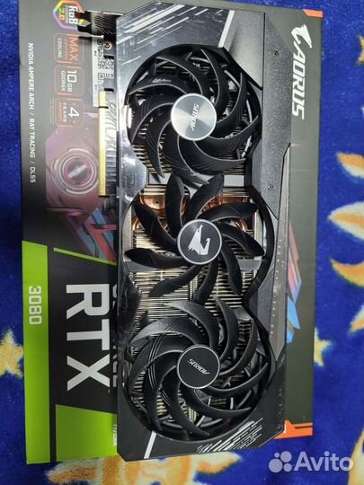 Видеокарта gigabyte aorus GeForce RTX 3080 master
