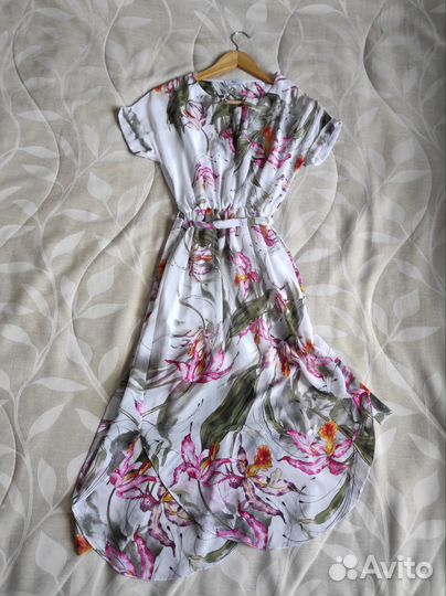 Струящееся платье 42 р-р