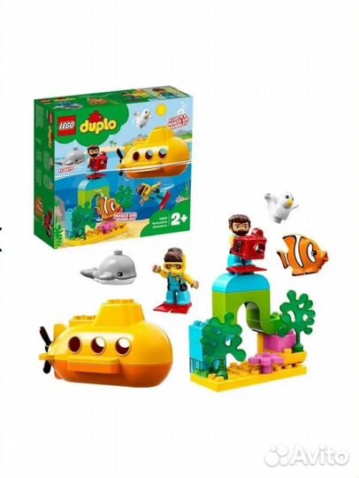 Конструктор lego duplo подводная лодка