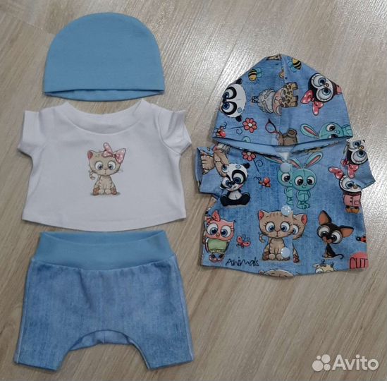 Одежда для Басика 25см и кошечки Лили 24см