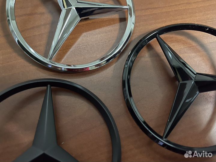 Новая эмблема на багажник Mercedes W204